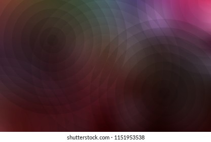 Dark Multicolor vector backdrop with dots. Abstract illustration with colored bubbles in nature style. Pattern can be used for beautiful websites.