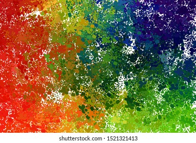 Dark Multicolor vector backdrop with memphis shapes. Modern abstract illustration with colorful random forms. Elegant design for wallpapers.