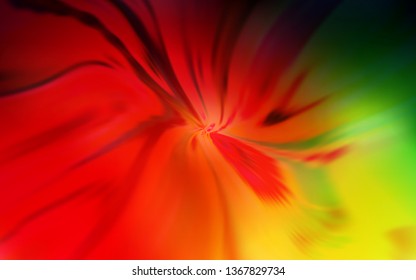 Dark Multicolor vector backdrop with wry lines. A circumflex abstract illustration with gradient. Abstract style for your business design.