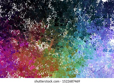 Dark Multicolor vector background with abstract shapes. Simple colorful illustration with abstract gradient shapes. Background for a cell phone.