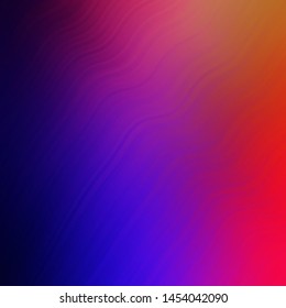 Dark Multicolor vector background with bows. Colorful illustration in abstract style with bent lines. Best design for your posters, banners.