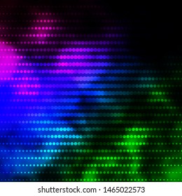 Dark Multicolor vector background with circles. Abstract illustration with colorful spots in nature style. New template for your brand book.