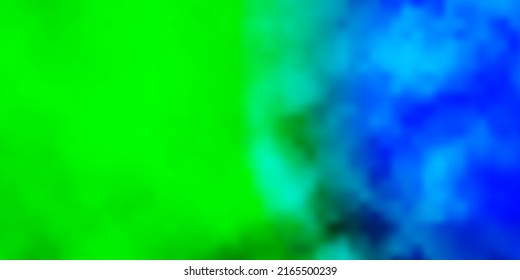 Dark Multicolor vector background with clouds. Gradient illustration with colorful sky, clouds. Pattern for your booklets, leaflets.