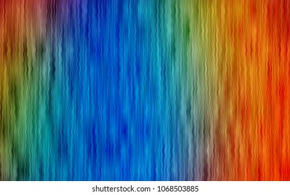 Dark Multicolor vector background with curved circles. Creative geometric illustration in marble style with gradient. A completely new memphis design for your business.