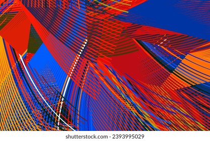 Dark Multicolor vector background with curved lines. An elegant bright illustration with gradient lines. Pattern for your business design.