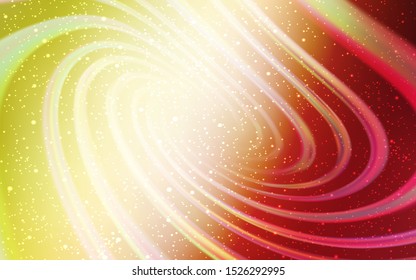 Dark Multicolor vector background with galaxy stars. Modern abstract illustration with Big Dipper stars. Best design for your ad, poster, banner.