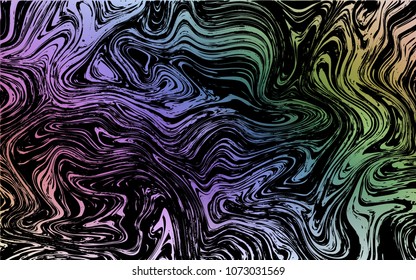 Dark Multicolor vector background with lava shapes. Brand-new colored illustration in marble style with gradient. New composition for your brand book.