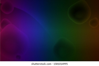 Dark Multicolor vector background with lava shapes. A vague circumflex abstract illustration with gradient. Textured wave pattern for backgrounds.