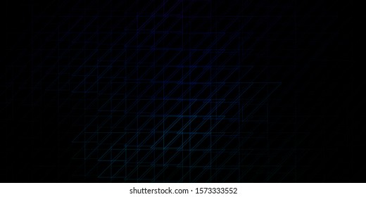 Dark Multicolor vector background with lines. Gradient abstract design in simple style with sharp lines. Pattern for booklets, leaflets.