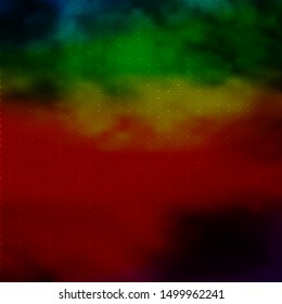 Dark Multicolor vector background in polygonal style. Colorful illustration with gradient rectangles and squares. Pattern for websites, landing pages.