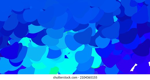 Dark multicolor vector background with random forms. Colorful illustration with simple gradient shapes. Simple illustration for your web site.