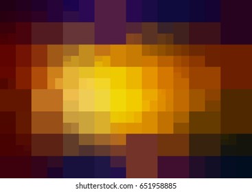 Dark Multicolor vector Background rectangles and squares. Style Patchwork and Quilt. Geometric sample. Repeating routine with rectangle shapes.