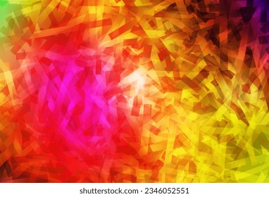 Dark Multicolor vector background with straight lines. Modern geometrical abstract illustration with Lines. Best design for your ad, poster, banner.
