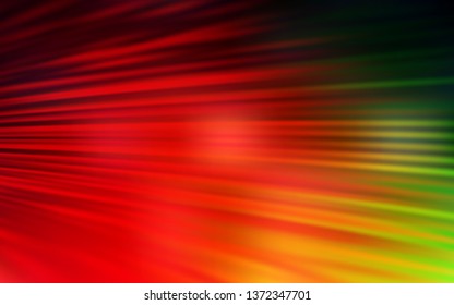 Dark Multicolor vector background with stright stripes. Modern geometrical abstract illustration with Lines. Pattern for ad, booklets, leaflets.