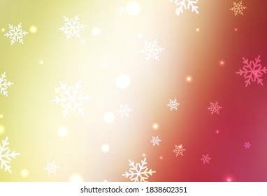 Dark Multicolor vector background in Xmas style. A colorful design in Christmas style with gradient. Pattern for booklets, leaflets of education.