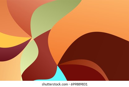 Dark Multicolor vector bandy template. Creative geometric illustration in Origami style with gradient. A completely new design for your business.