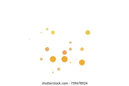 Dark Multicolor vector banner with circles, spheres. Abstract spots. Background of Art bubbles in halftone style with colored gradient.