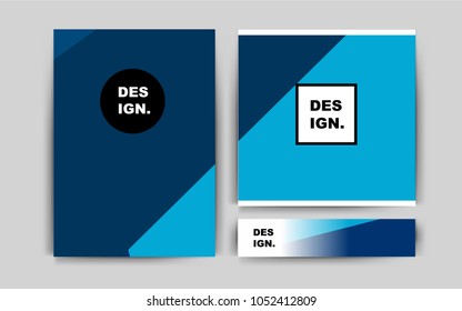 Dark Multicolor vector banner for websites. Booklet with textbox on colorful abstract background. Beautiful design for cover of notepads.