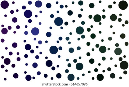 Dark Multicolor Vector banners set of circles, spheres. Abstract Circles. Art Vector Background.