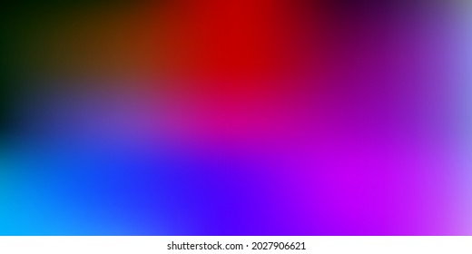 Dark multicolor vector blur pattern. Abstract colorful illustration with blur gradient. Background for web designers.