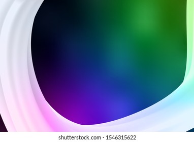 Dark Multicolor vector blurred background. A completely new colored illustration in blur style. Background for designs.