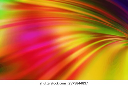 Dark Multicolor vector blurred background. Colorful abstract illustration with gradient. New style design for your brand book.