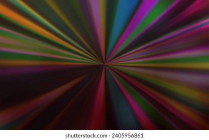 Dark Multicolor vector blurred background. A completely new colored illustration in blur style. Completely new design for your business.