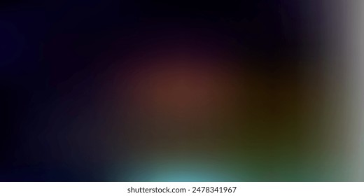 Dark multicolor vector blurred background. Abstract colorful illustration with blur gradient. Background for web designers.