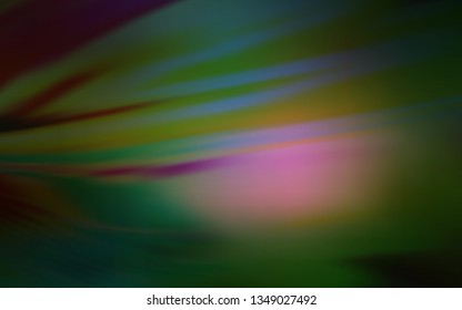 Dark Multicolor vector blurred bright texture. A completely new colored illustration in blur style. New design for your business.