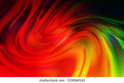 Dark Multicolor vector blurred bright pattern. An elegant bright illustration with gradient. Completely new design for your business.