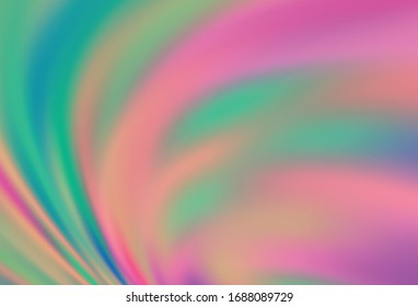 Dark Multicolor vector blurred bright texture. New colored illustration in blur style with gradient. New style design for your brand book.