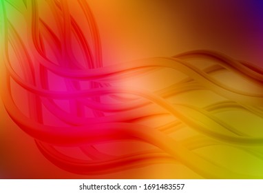 Dark Multicolor vector blurred bright template. Abstract colorful illustration with gradient. The best blurred design for your business.