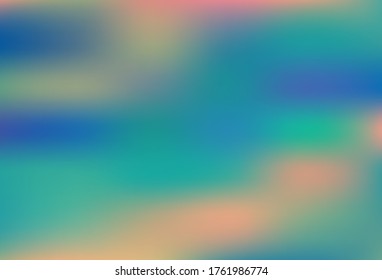 Dark Multicolor vector blurred bright pattern. An elegant bright illustration with gradient. Elegant background for a brand book.