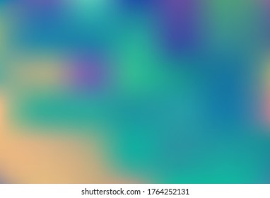 Dark Multicolor vector blurred bright pattern. A completely new colored illustration in blur style. New style design for your brand book.