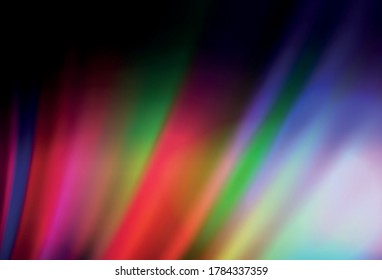 Dark Multicolor vector blurred bright texture. A completely new colored illustration in blur style. The best blurred design for your business.