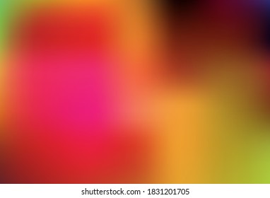 Dark Multicolor vector blurred bright texture. A completely new colored illustration in blur style. Completely new design for your business.