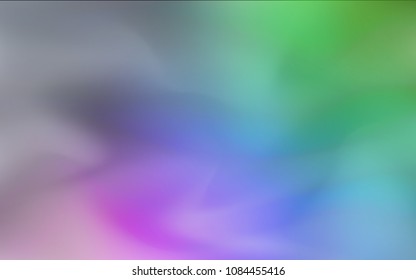 Dark Multicolor vector blurred and colored pattern. A vague abstract illustration with gradient. The template can be used as a background of a cell phone.
