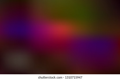 Dark Multicolor vector blurred and colored pattern. Modern abstract illustration with gradient. Elegant background for a brand book.