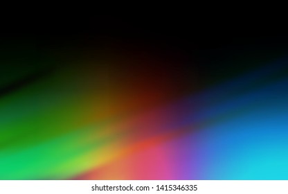 Dark Multicolor vector blurred and colored pattern. Modern abstract illustration with gradient. Blurred design for your web site.