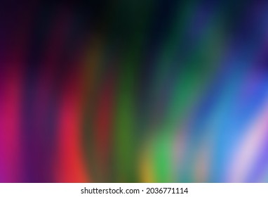 Dark Multicolor vector blurred and colored pattern. An elegant bright illustration with gradient. Smart design for your work.