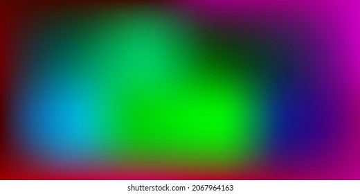 Dark Multicolor vector blurred layout. Colorful illustration with gradient in halftone style. Best choice for your design.