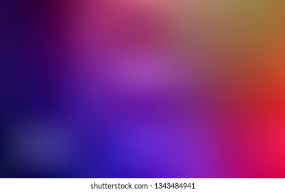 Dark Multicolor vector blurred pattern. Creative illustration in halftone style with gradient. New style for your business design.