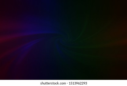 Dark Multicolor vector blurred pattern. Shining colored illustration in smart style. Completely new design for your business.
