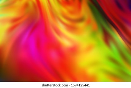 Dark Multicolor vector blurred pattern. Abstract colorful illustration with gradient. New way of your design.