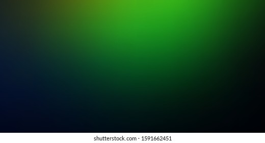 Dark Multicolor vector blurred pattern. Colorful illustration in abstract style with gradient. Design for landing pages.