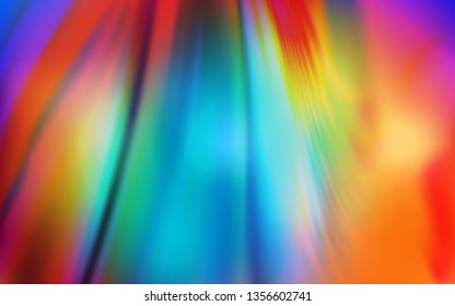 Dark Multicolor vector blurred shine abstract background. Colorful illustration in abstract style with gradient. New style design for your brand book.