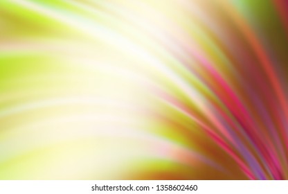 Dark Multicolor vector blurred shine abstract template. Colorful abstract illustration with gradient. Blurred design for your web site.