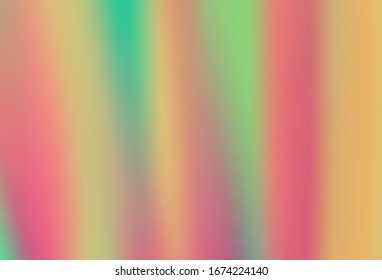 Dark Multicolor vector blurred shine abstract background. Creative illustration in halftone style with gradient. Elegant background for a brand book.