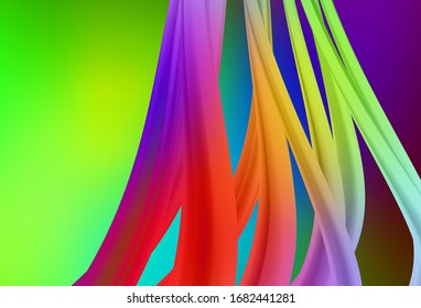 Plantilla abstracta de brillo borrosa del vector multicolor oscuro. Una ilustración de color completamente nueva en un estilo borroso. Nuevo diseño de estilo para su libro de marca.
