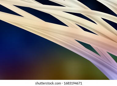 Dark Multicolor vector blurred shine abstract texture. Glitter abstract illustration with gradient design. Blurred design for your web site.